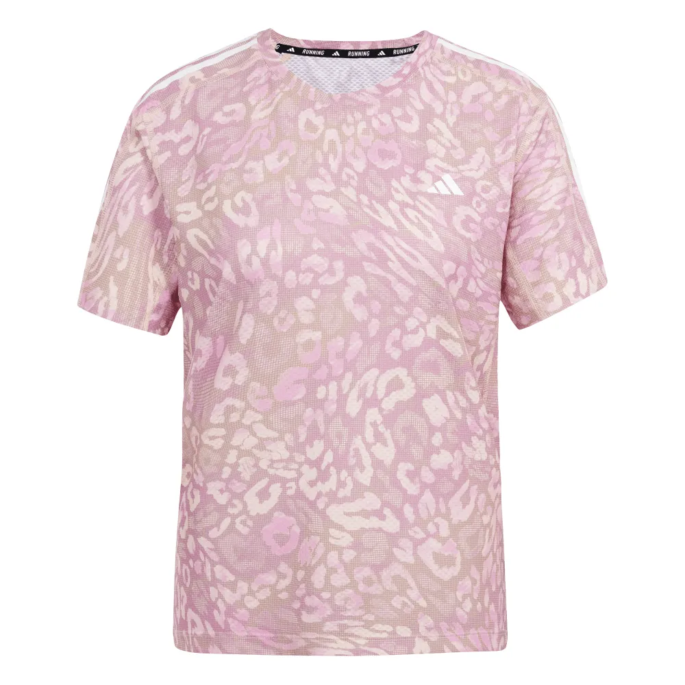 adidas Own The Run CLIMACOOL 3-Stripes Women's Tee