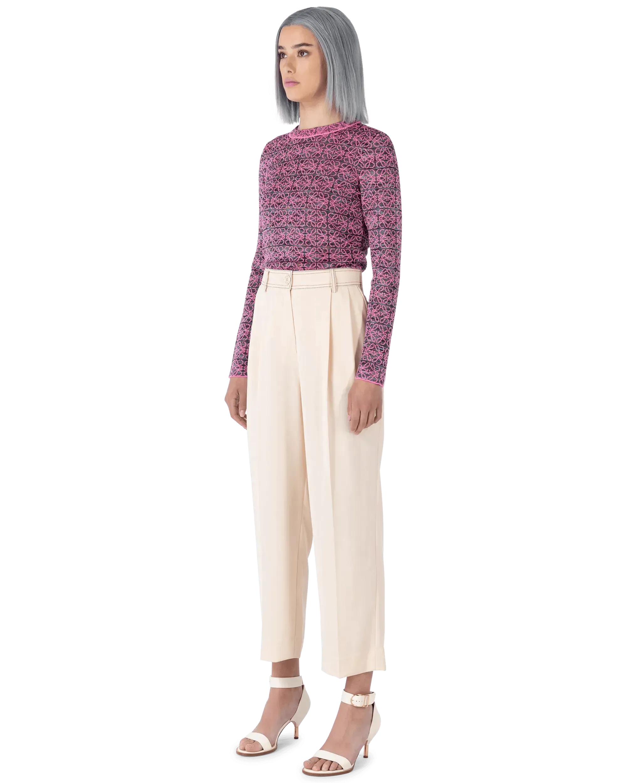 Anagram Jacquard Logo Top