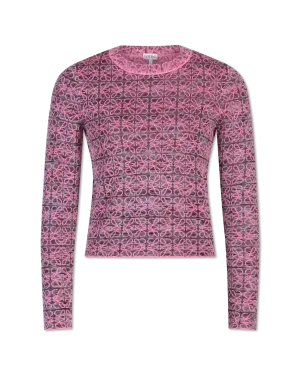 Anagram Jacquard Logo Top