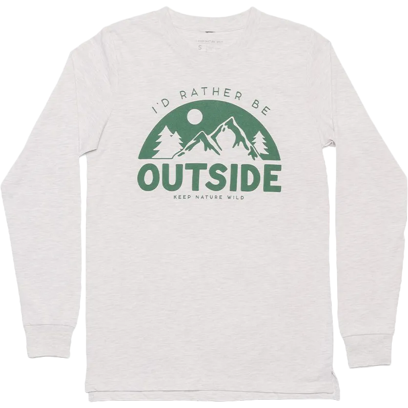 Be Outside Long Sleeve Unisex Tee
