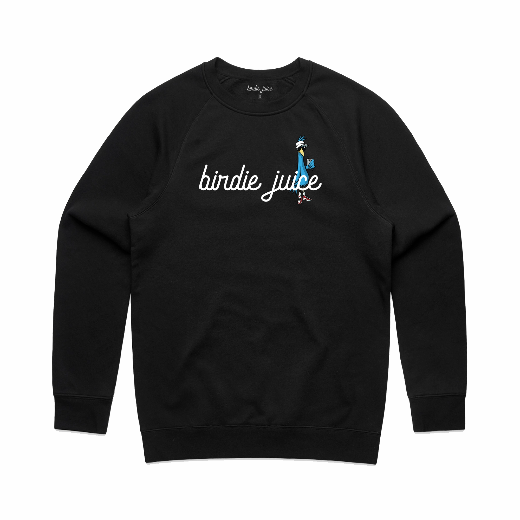 Birdie Juice Script Crewneck