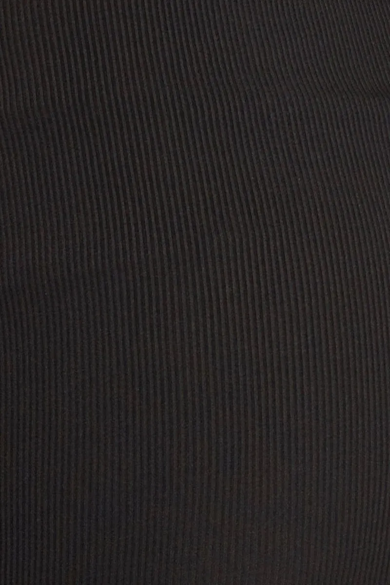 Black Tie Shoulder Top Cami