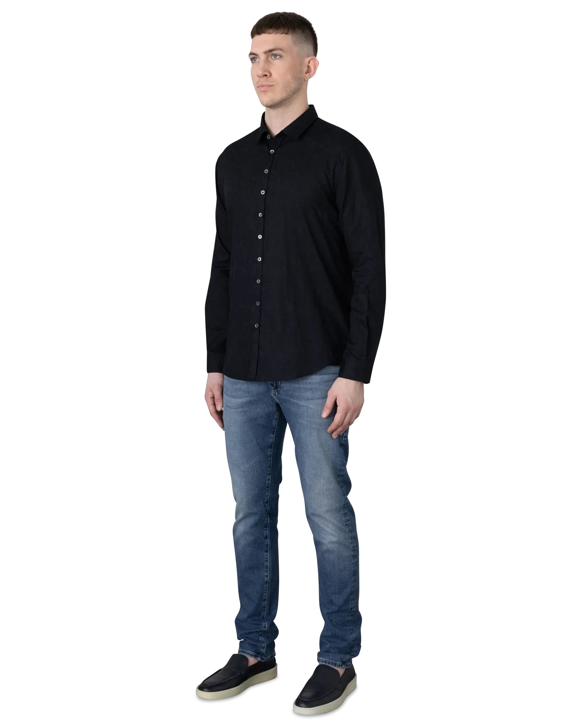 Bucks Multi Button Slim Fit Shirt