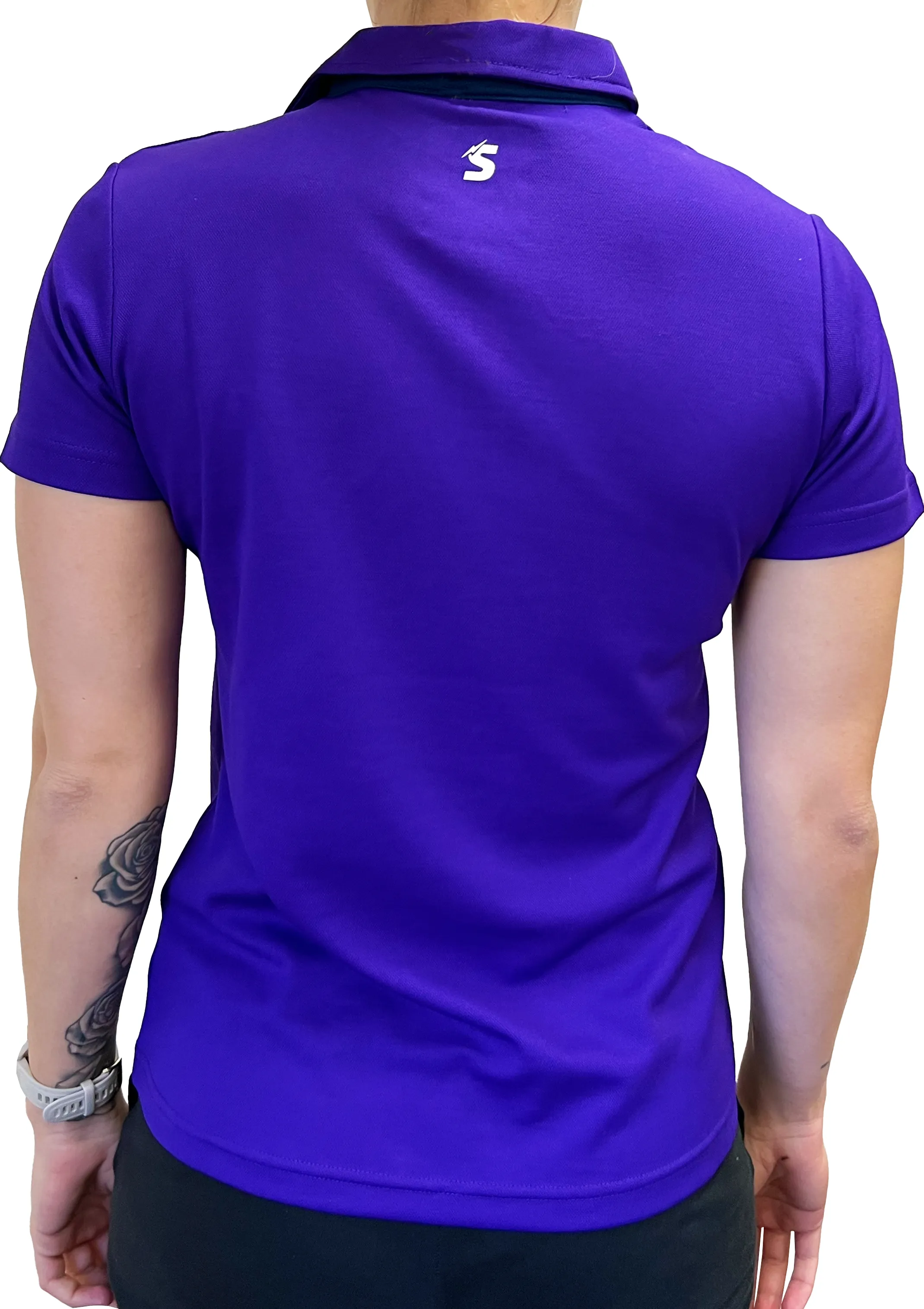 Castore Womens Melbourne Storm Media Polo Players <br> JCMSWTRMP1P