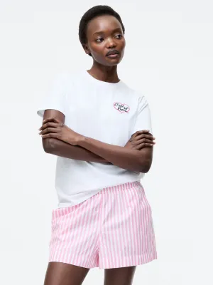 C'st Si Bon Embroidered Graphic T-Shirt
