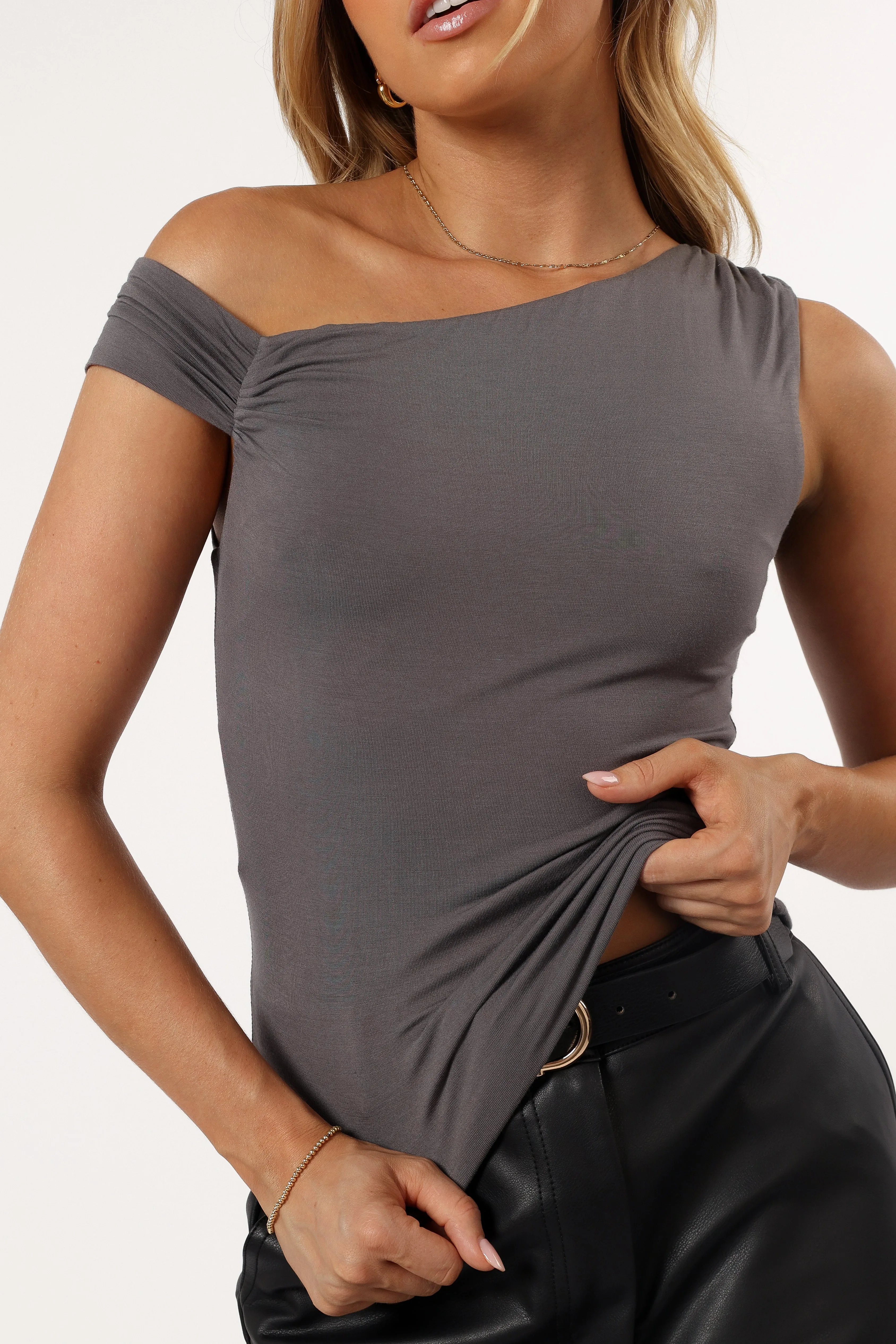 Dolores Top - Grey