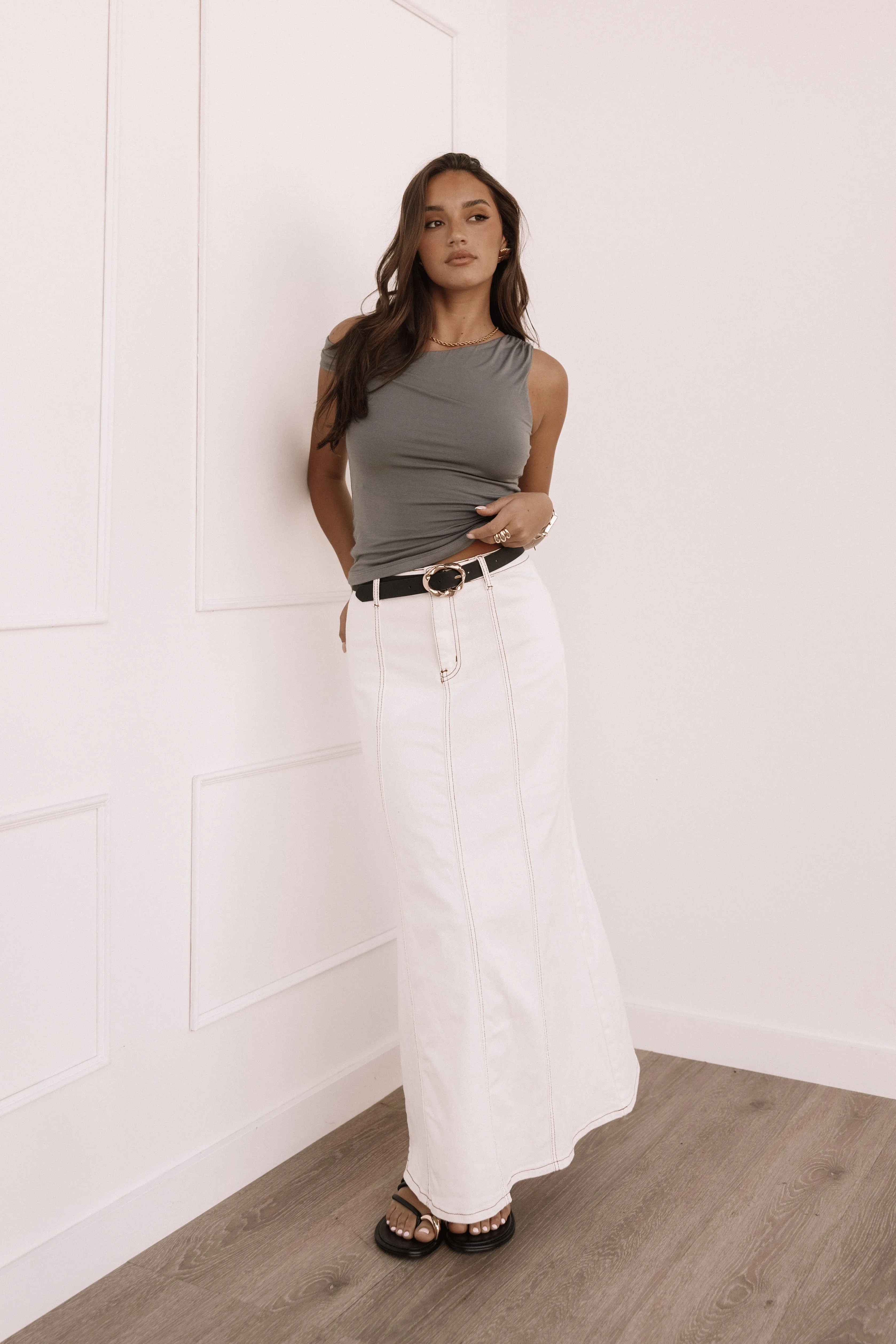 Dolores Top - Grey