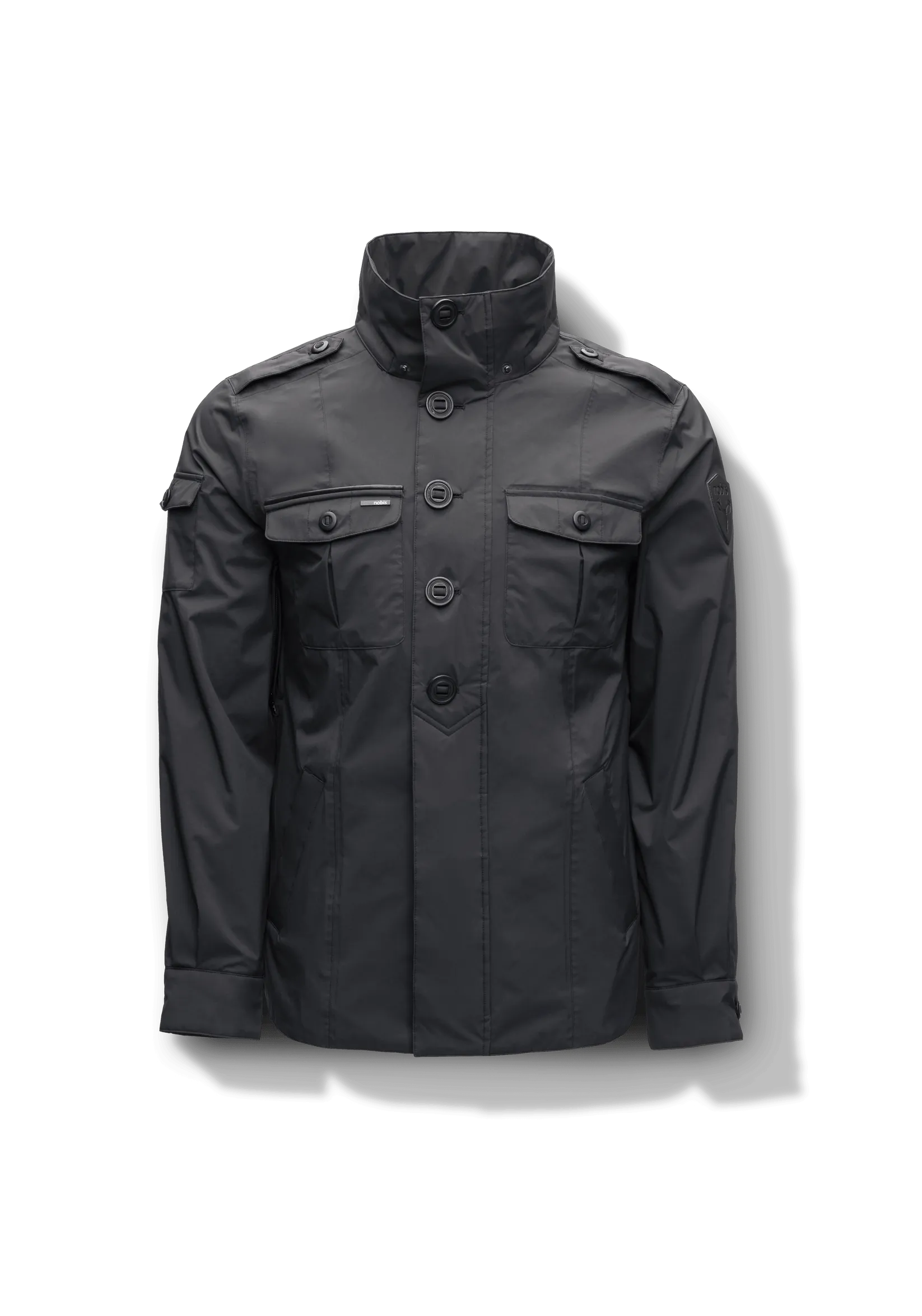 Fisherman Men's Lightweight Tech Jacket Black