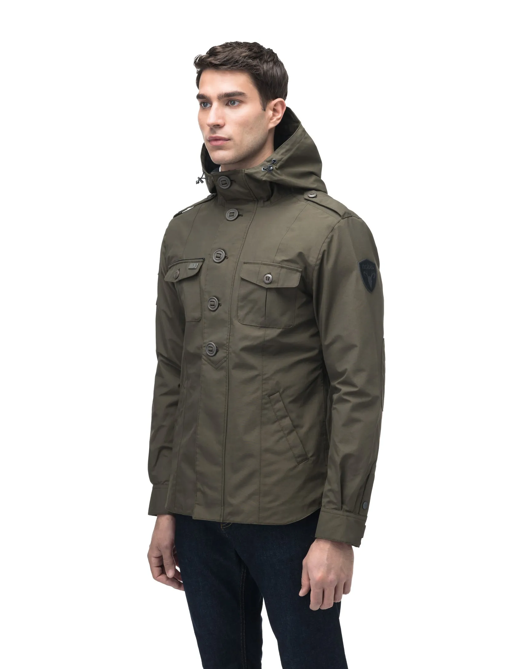 Fisherman Men's Lightweight Tech Jacket Fatigue