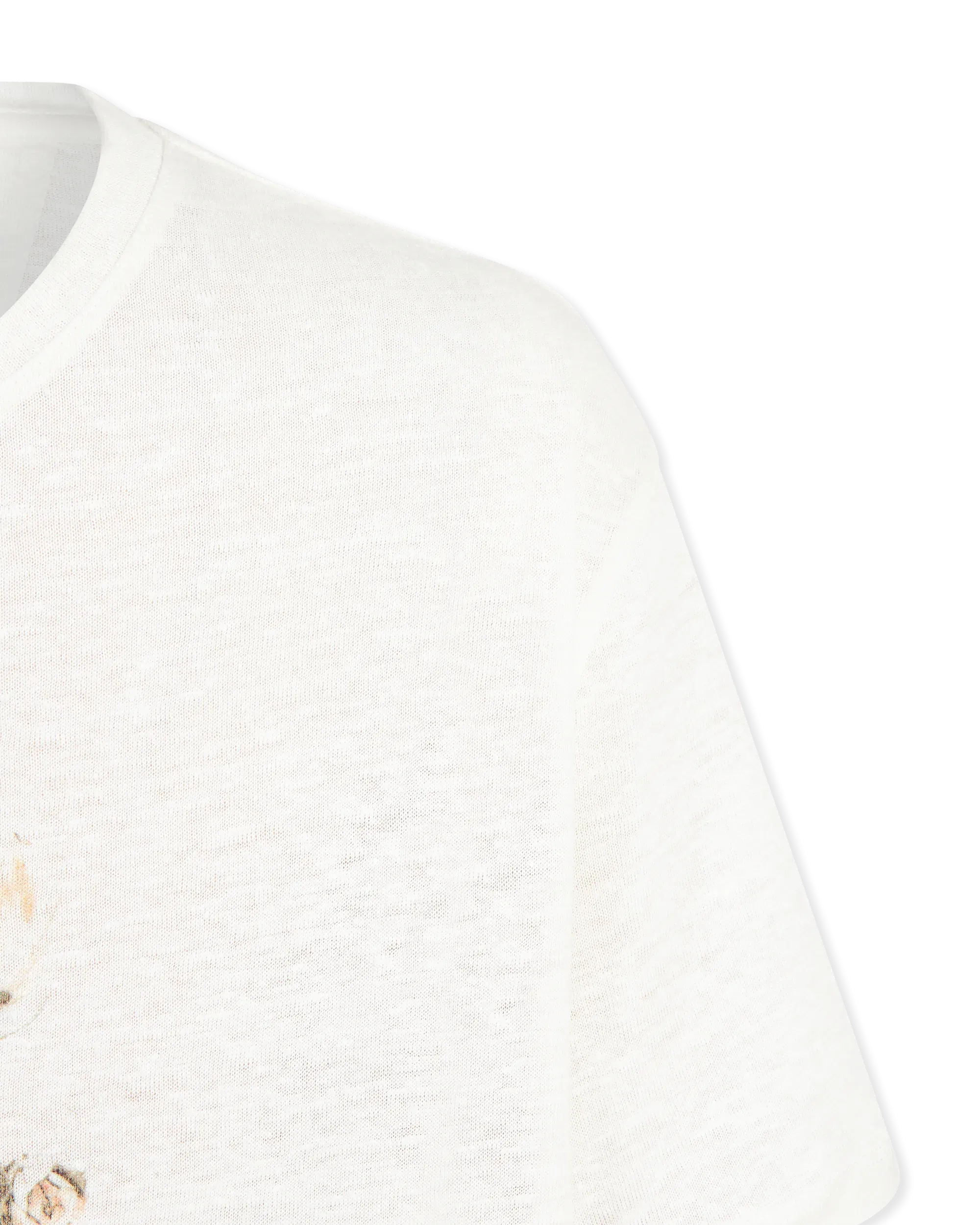 Floral Skull Crew T-shirt