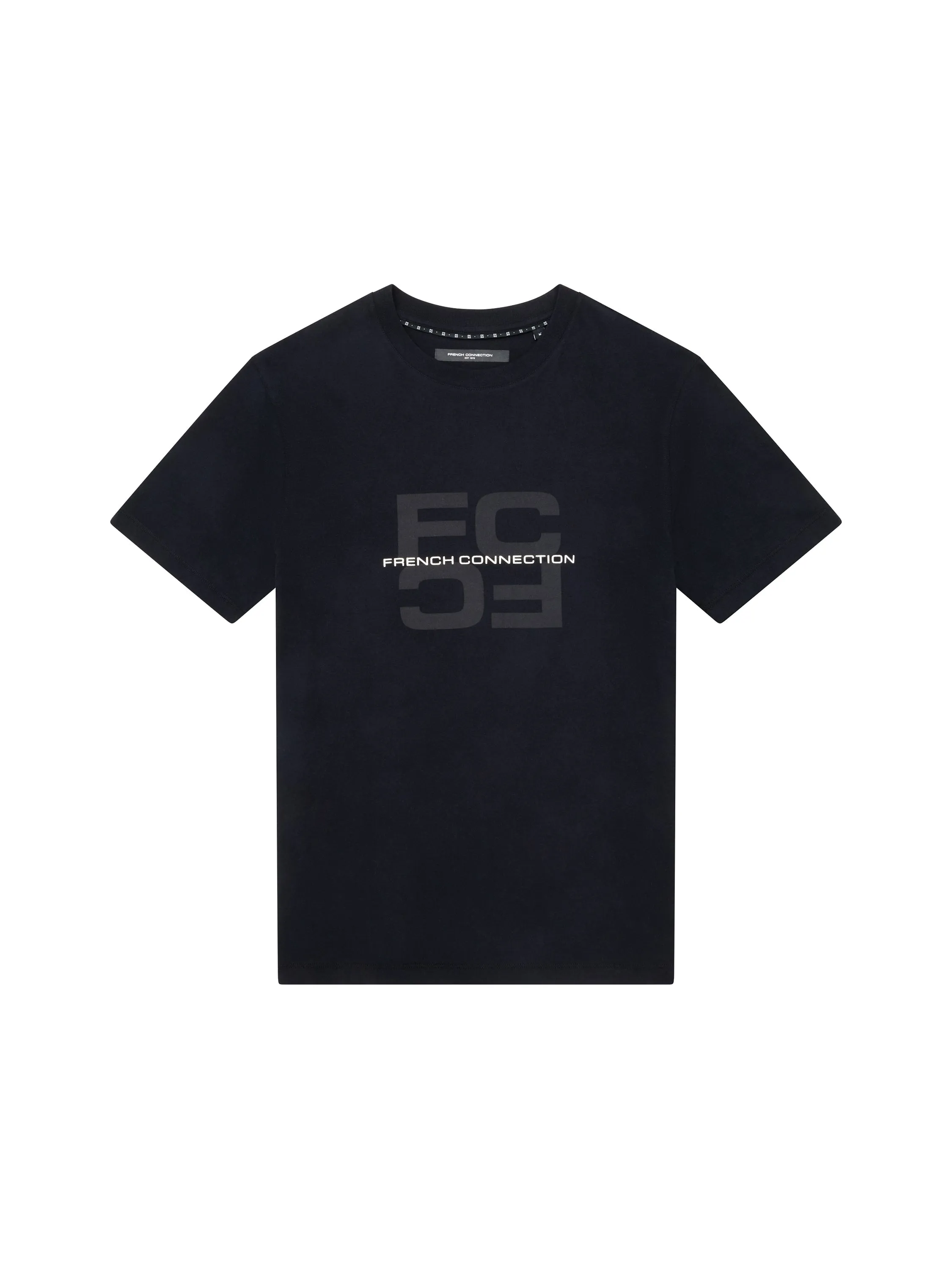 French Connection Mirror Organic Graphic T-Shirt