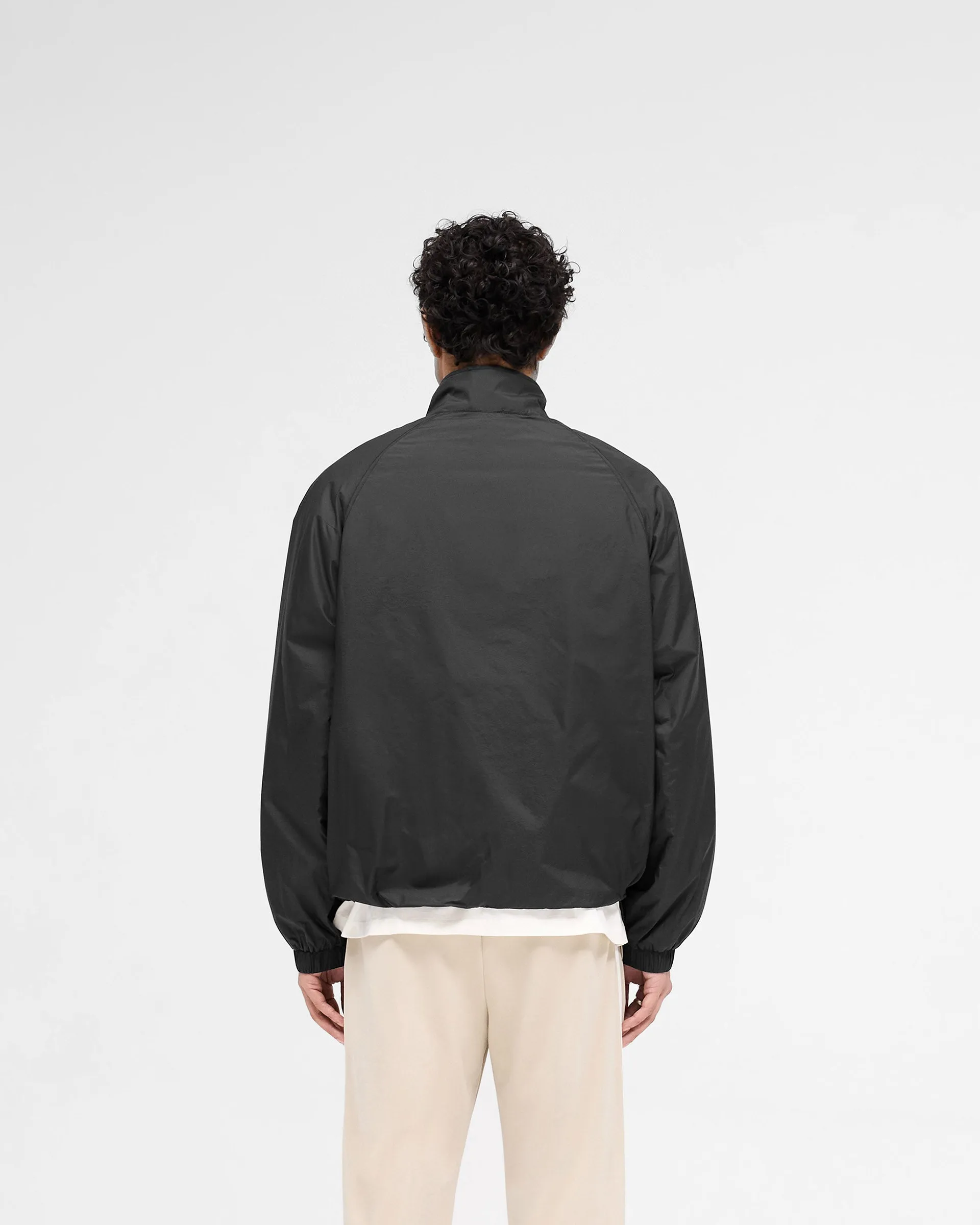 Funnel Neck Jacket - Black