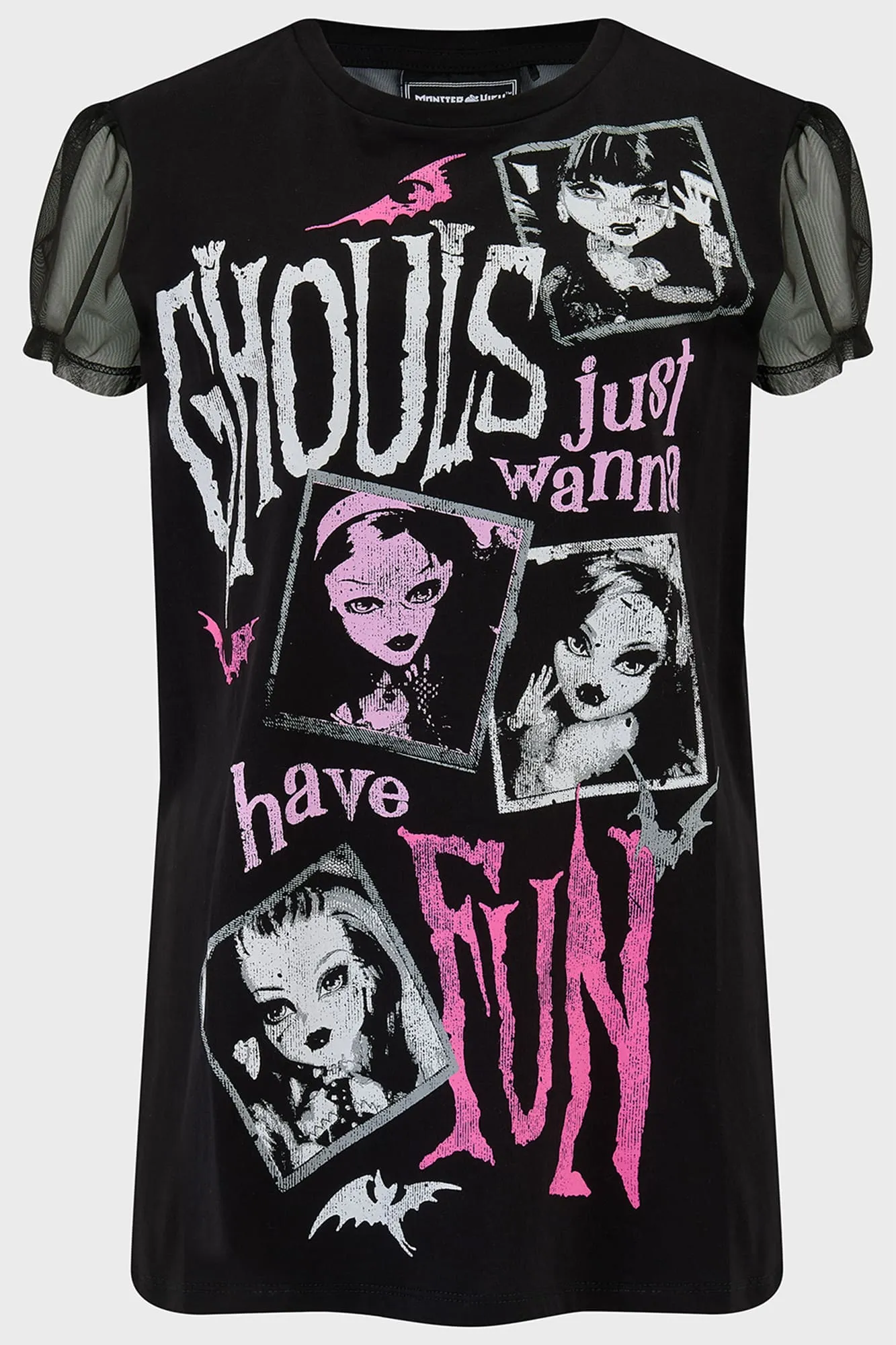 Ghoul Friends Sheer Combo Top