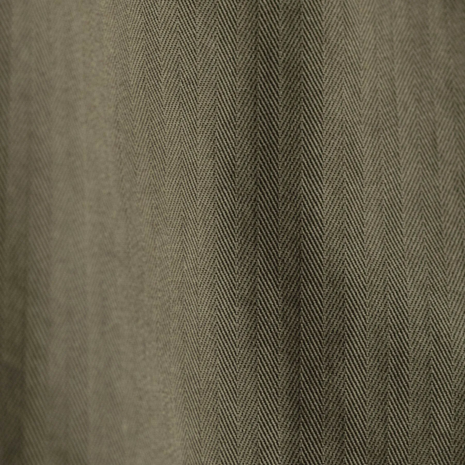 Herringbone Shirt Jacket - Army Green