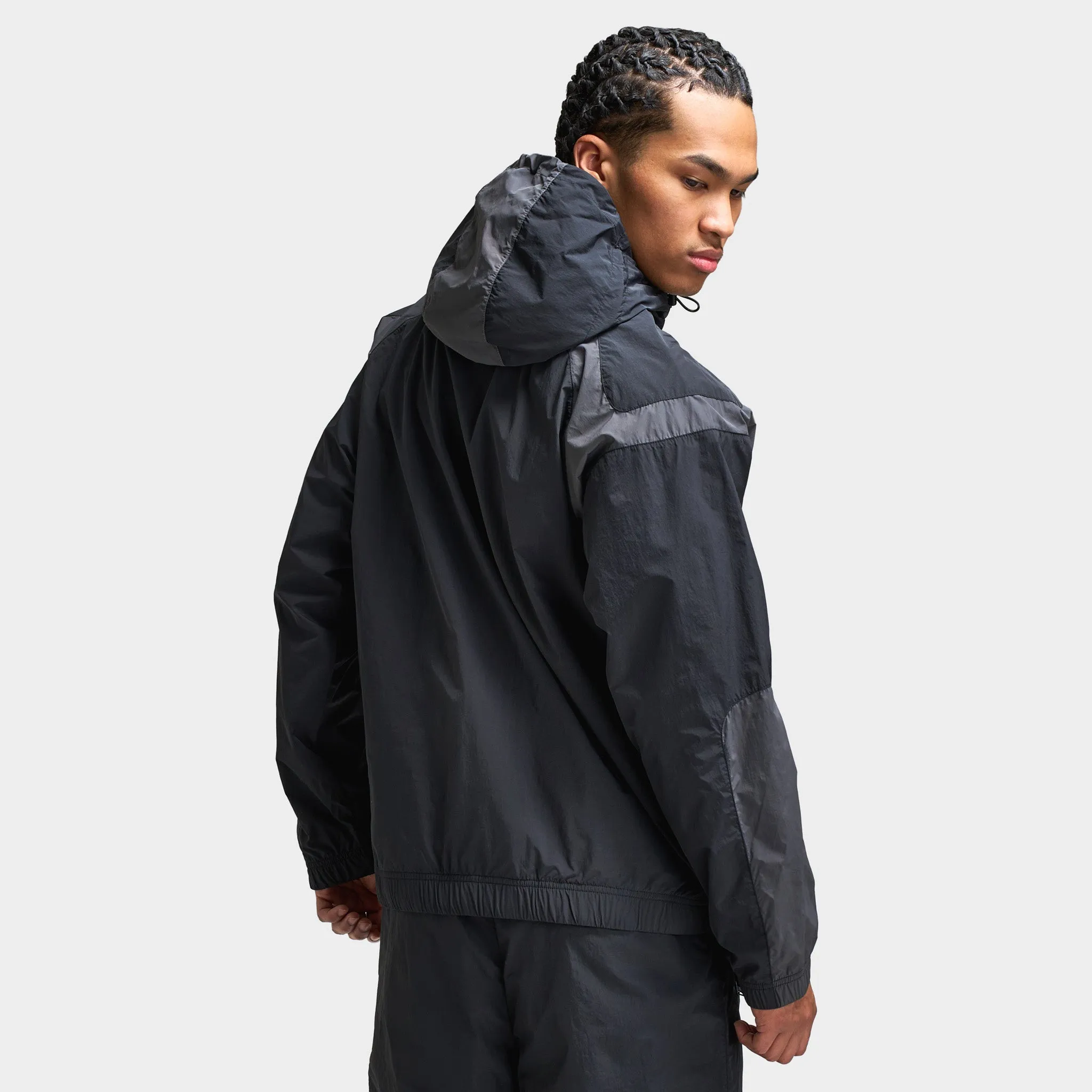 Hoodrich Galaxy Woven Jacket Black / Asphalt - White