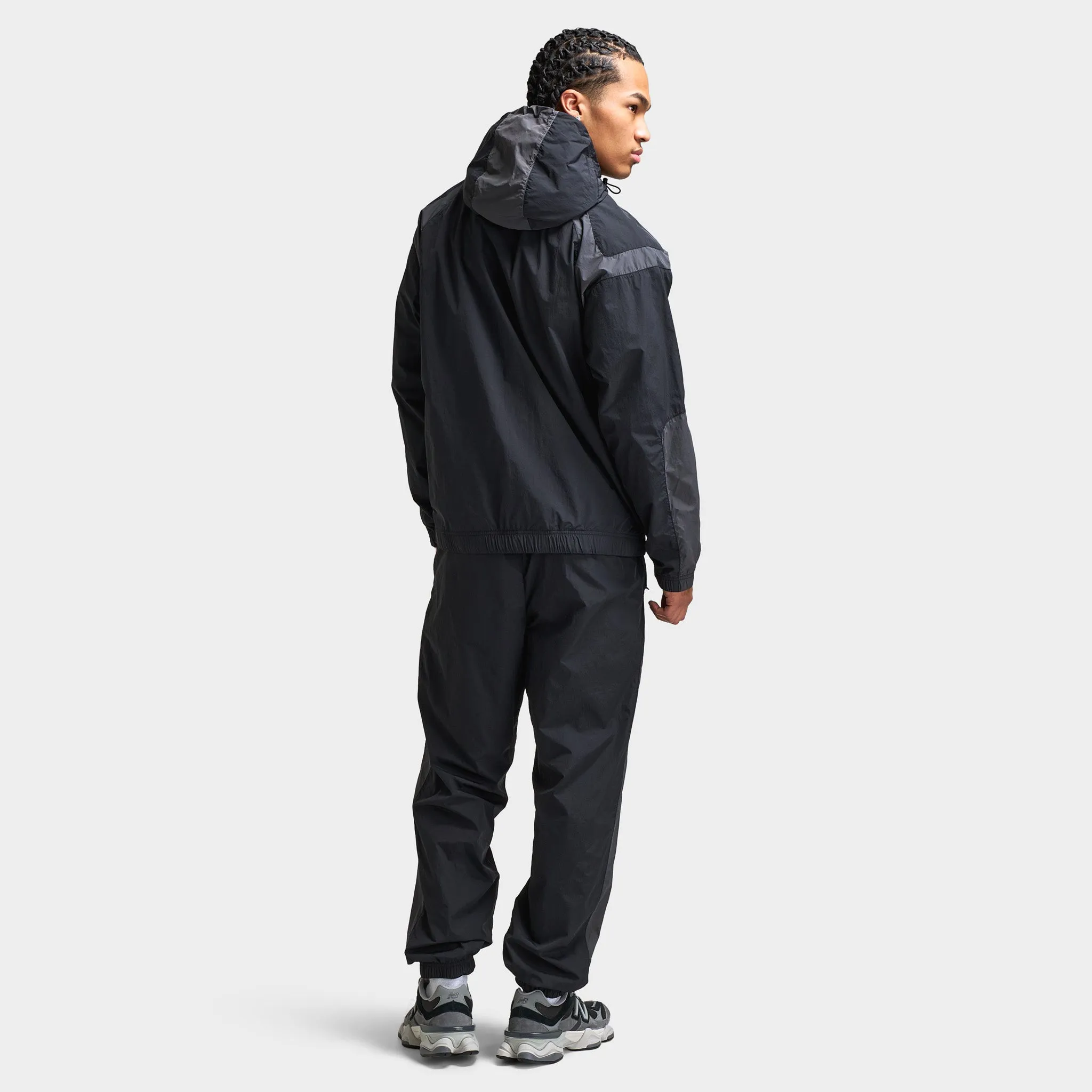 Hoodrich Galaxy Woven Jacket Black / Asphalt - White
