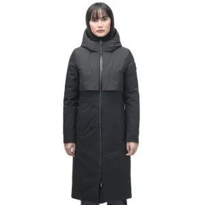 IRIS LADIES LONG PARKA BLACK
