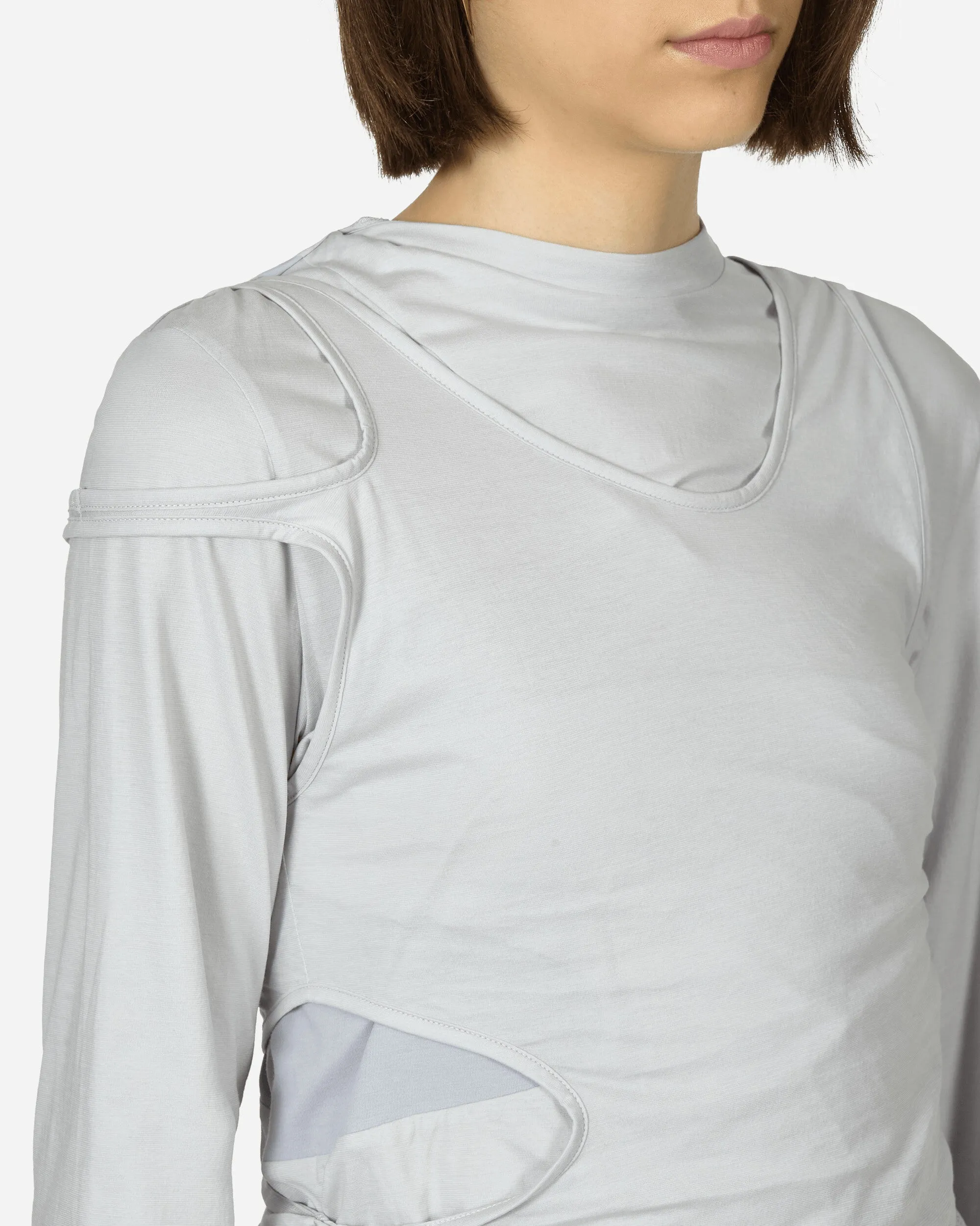 Julien Longsleeve Top Light Grey
