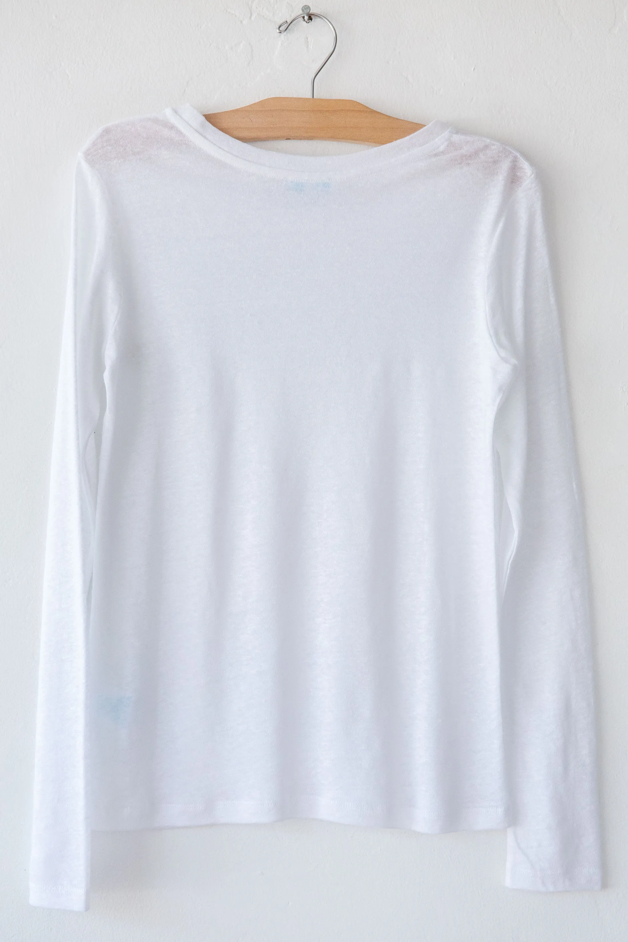 Linen Slim L/S Tee
