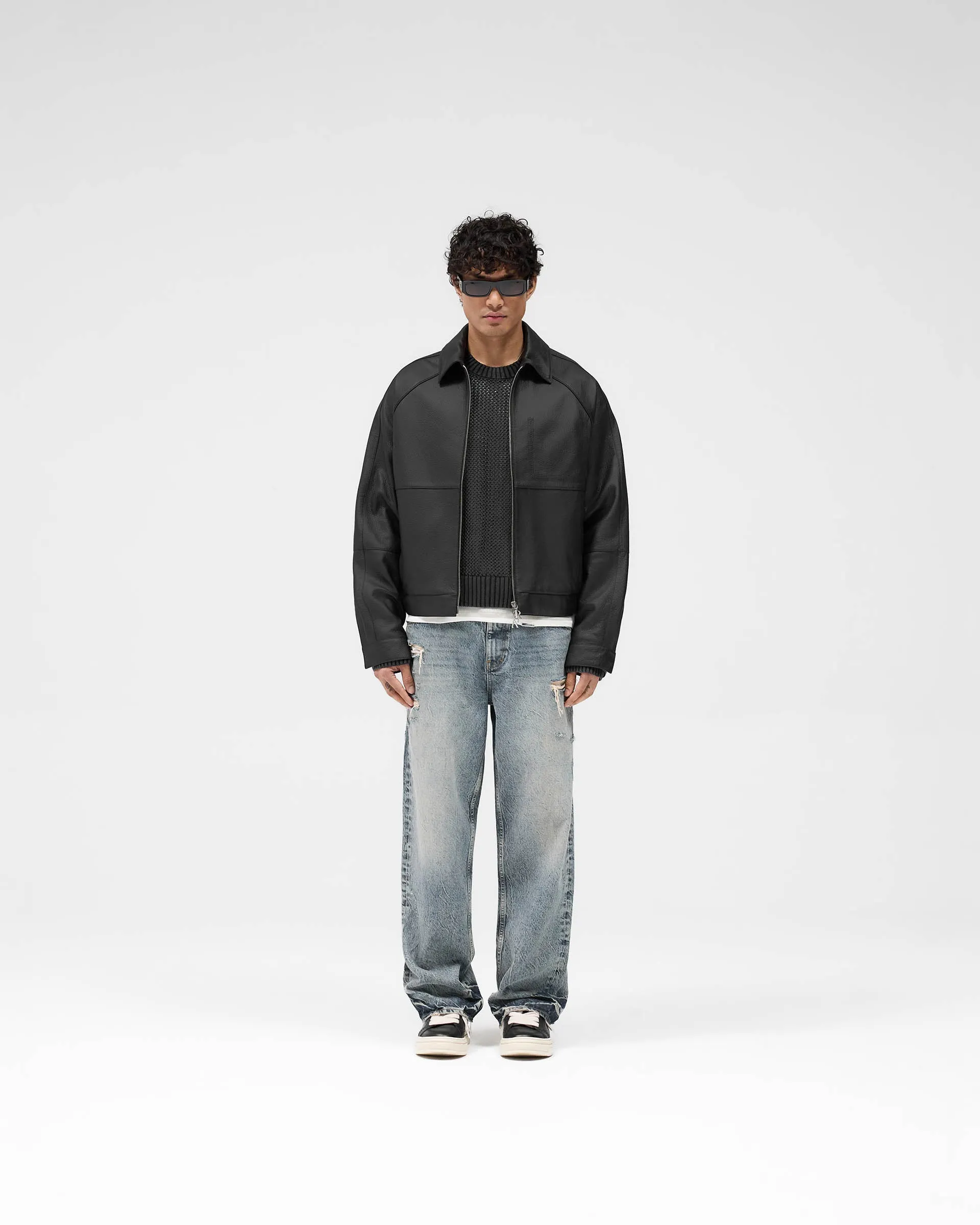 Overdrive Leather Jacket - Black