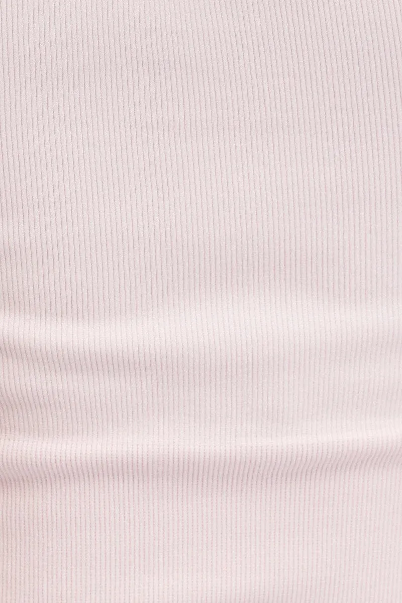 Pink Singlet Top Seamless