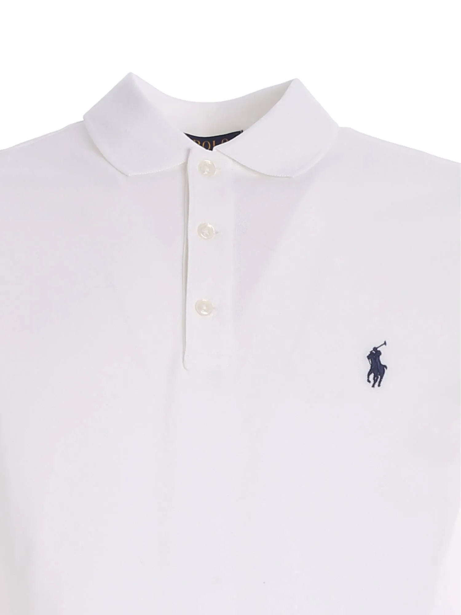 Polo Ralph Lauren Logo Embroidered Slim-Fit Polo Shirt