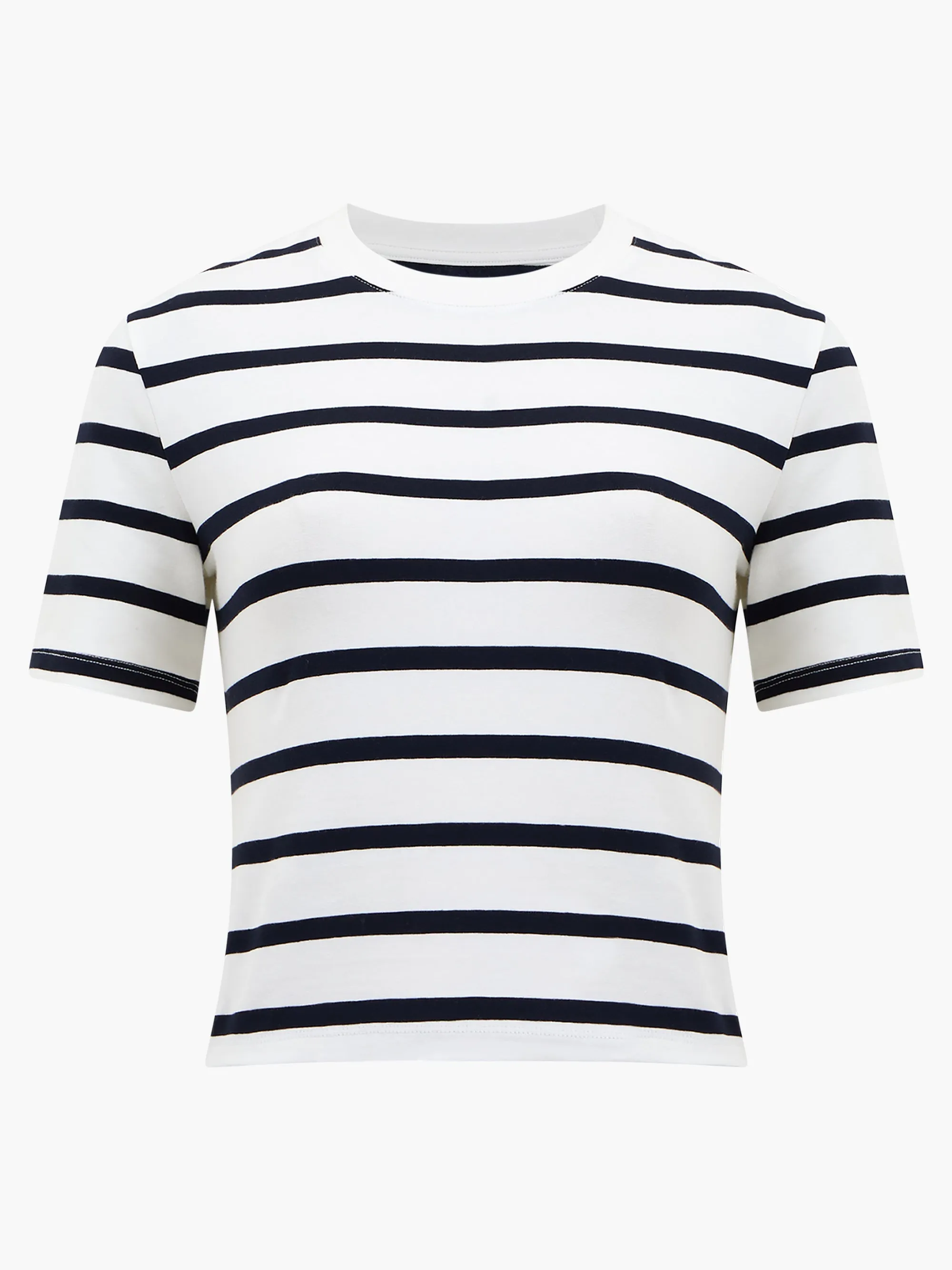 Rallie Stripe Crew Neck Top
