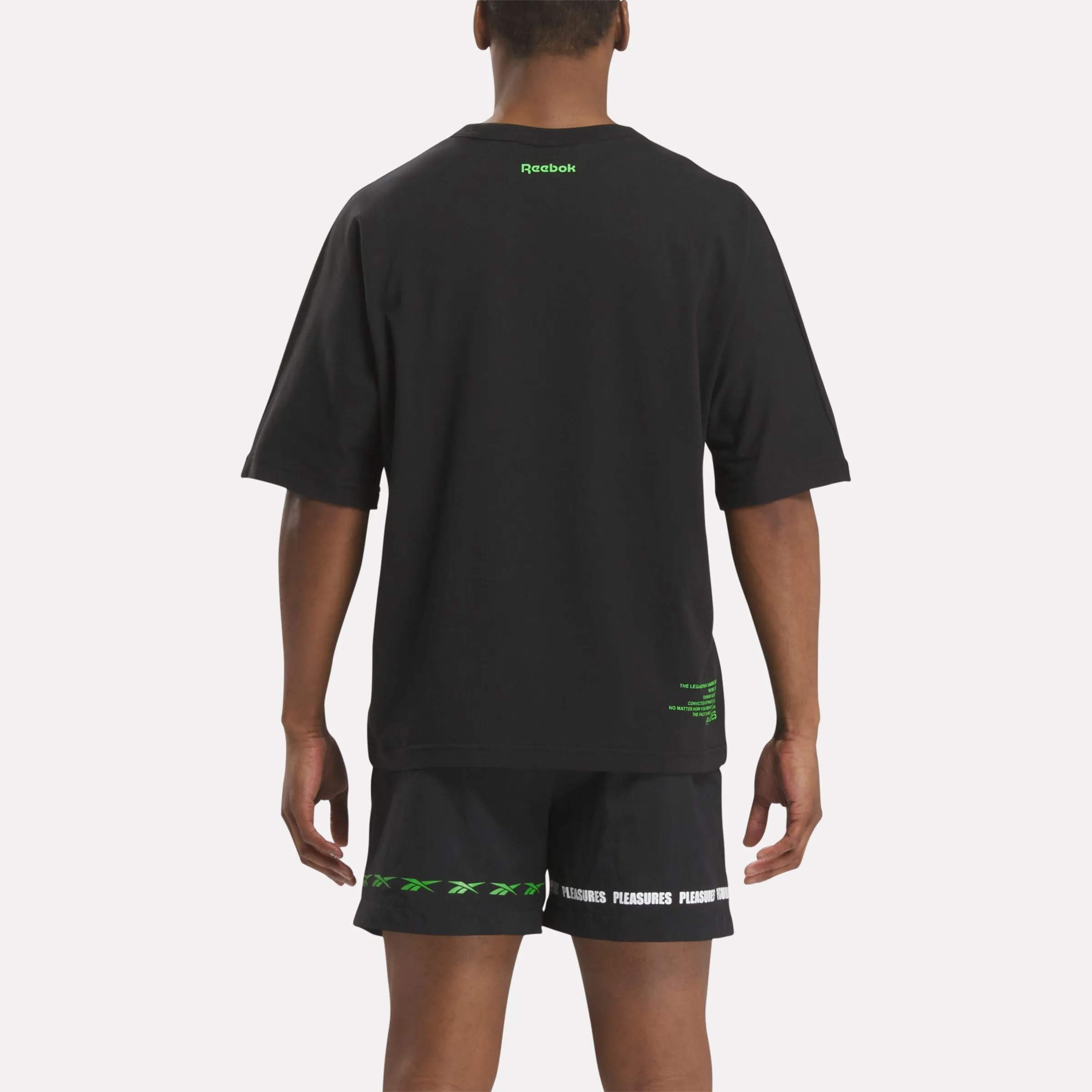 Reebok X Pleasures Tee Black