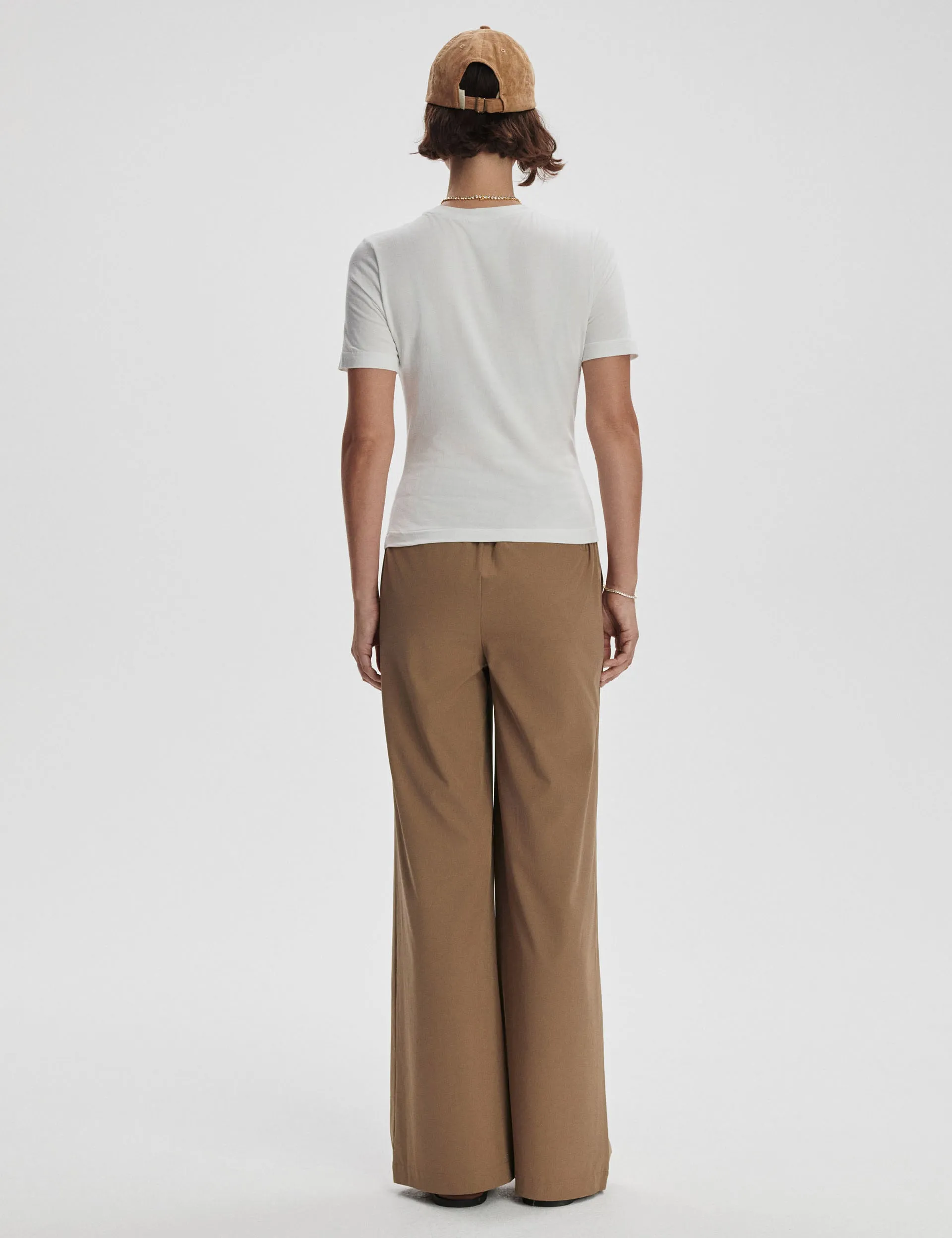 Regina Fitted Tee - White