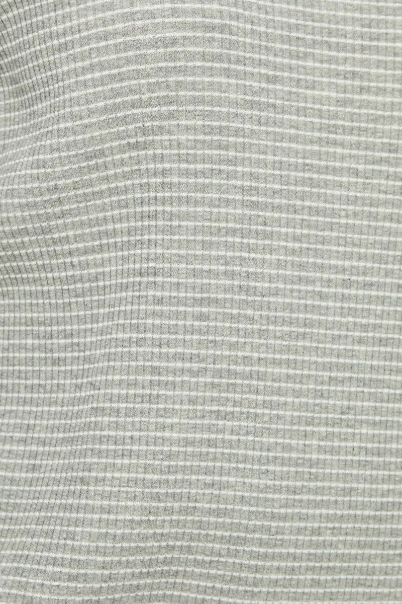 Stripe T Shirt And Short Lounge Set