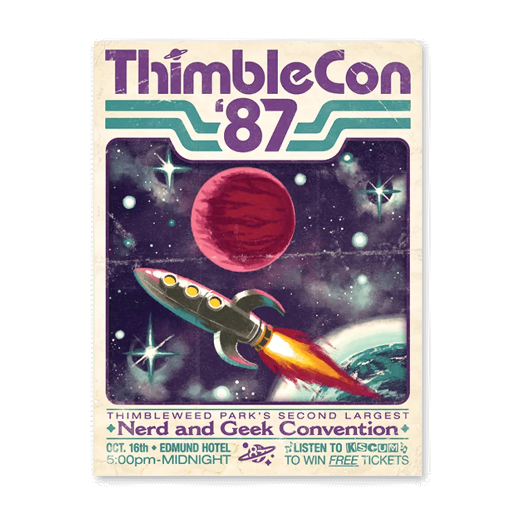ThimbleCon '87  Poster