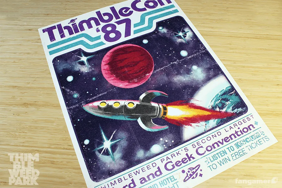ThimbleCon '87  Poster