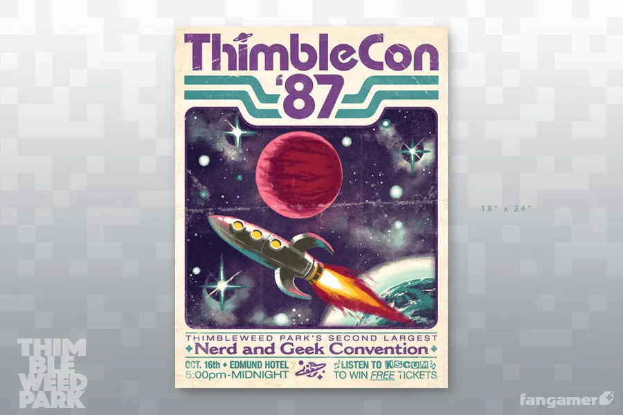 ThimbleCon '87  Poster