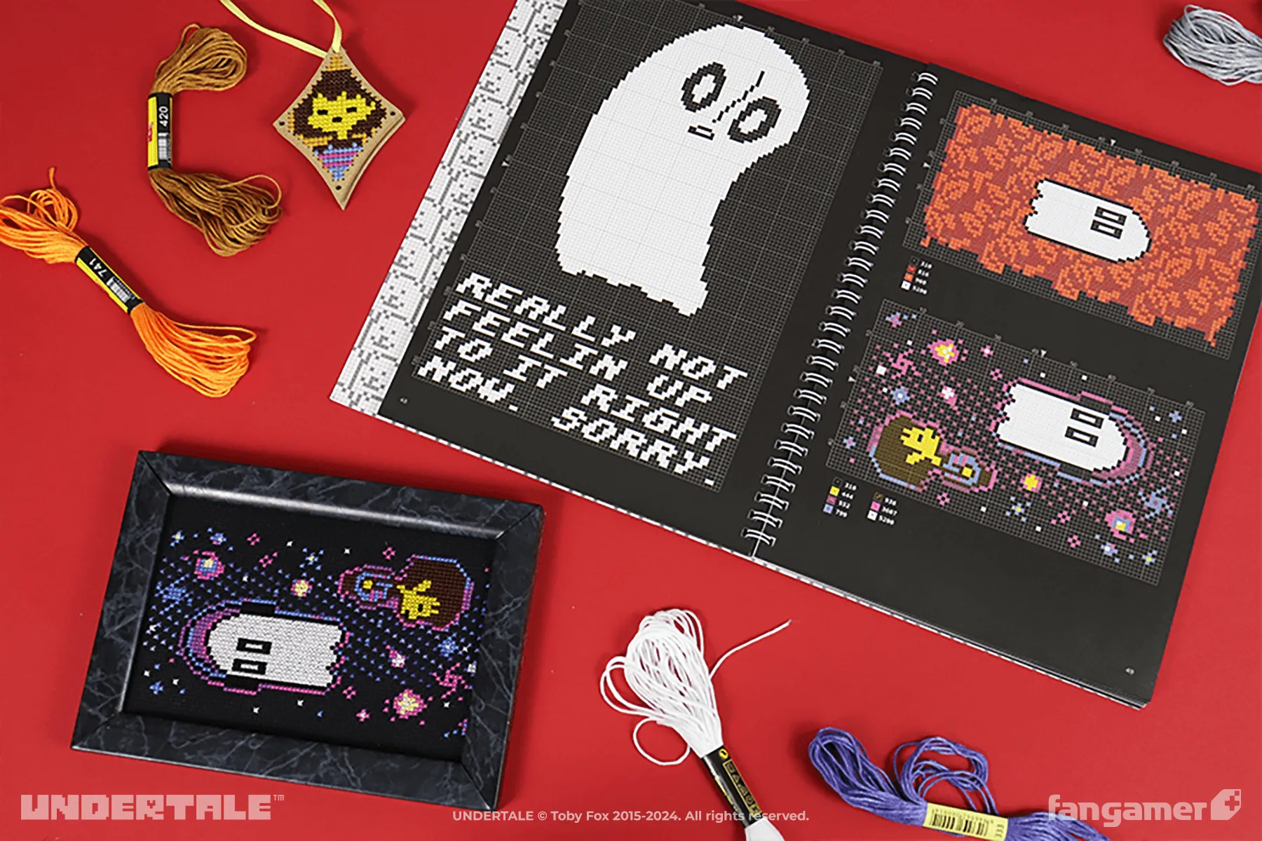 UNDERTALE Cross Stitch Book