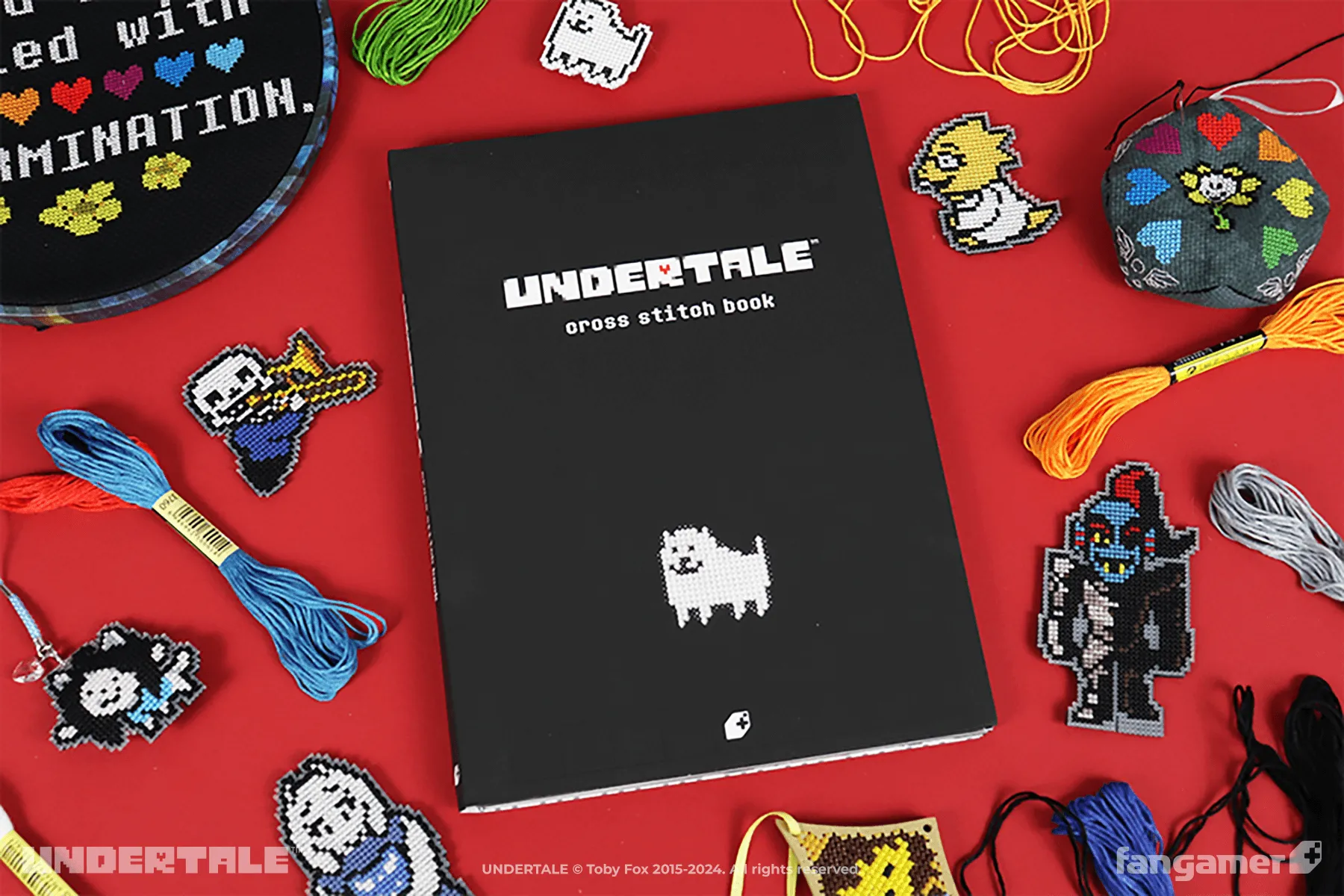 UNDERTALE Cross Stitch Book