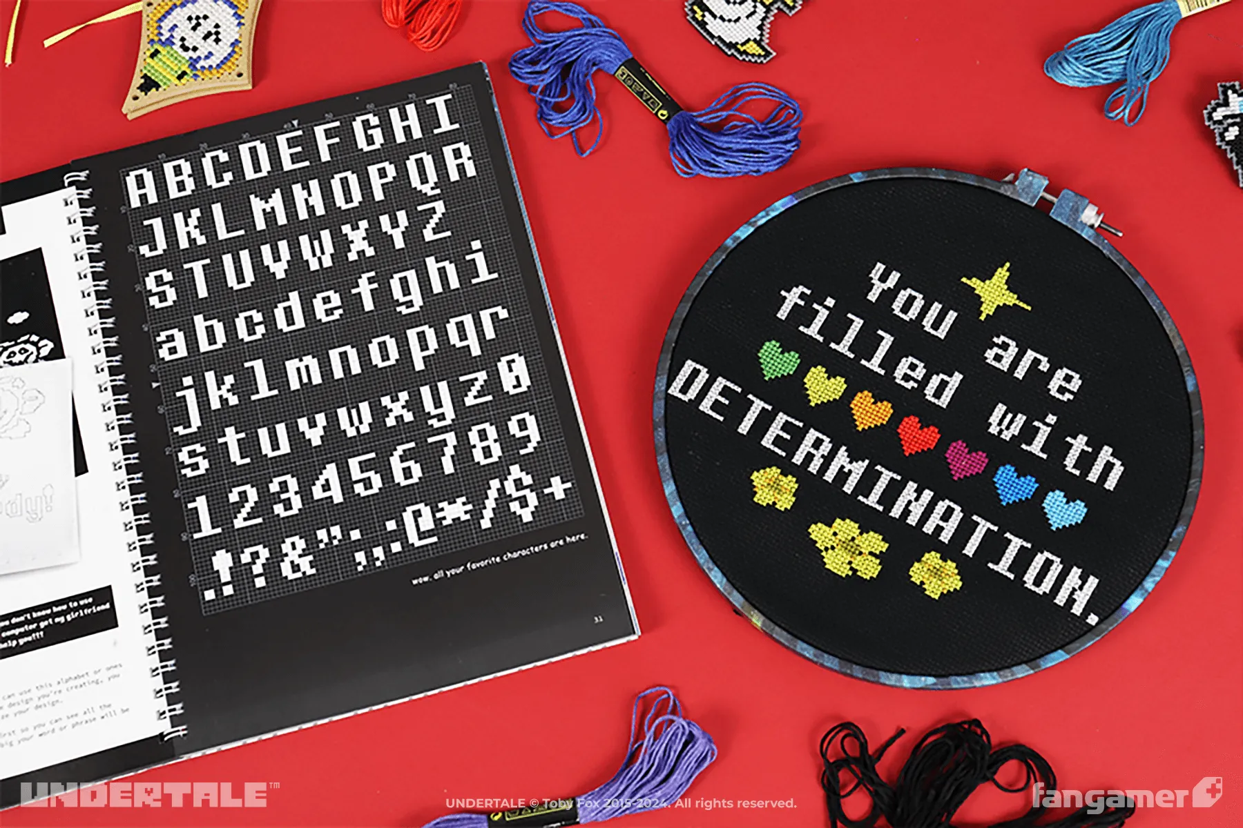 UNDERTALE Cross Stitch Book