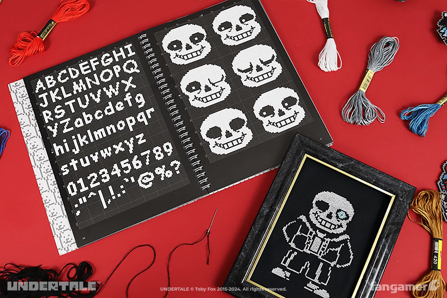 UNDERTALE Cross Stitch Book