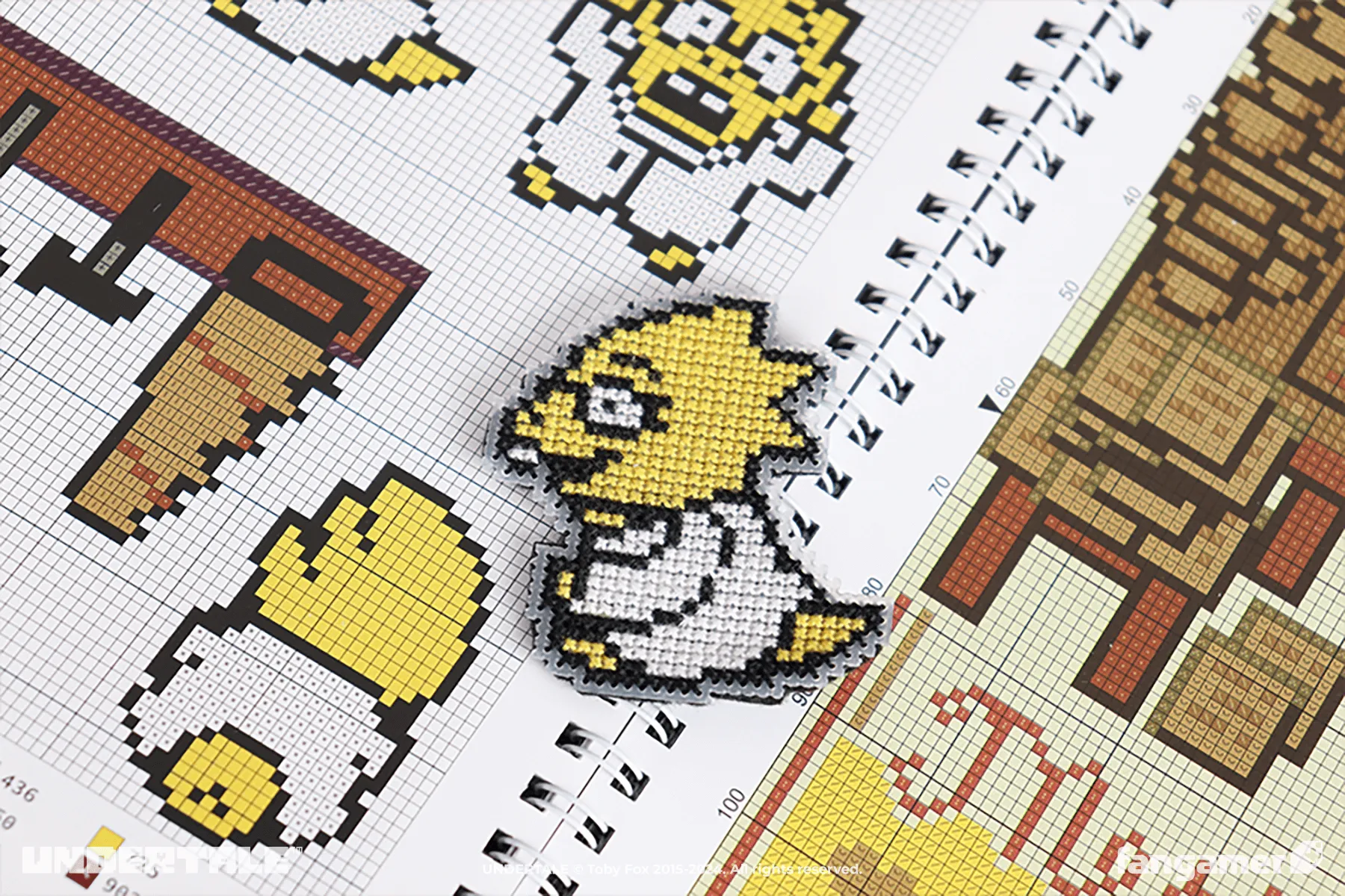 UNDERTALE Cross Stitch Book