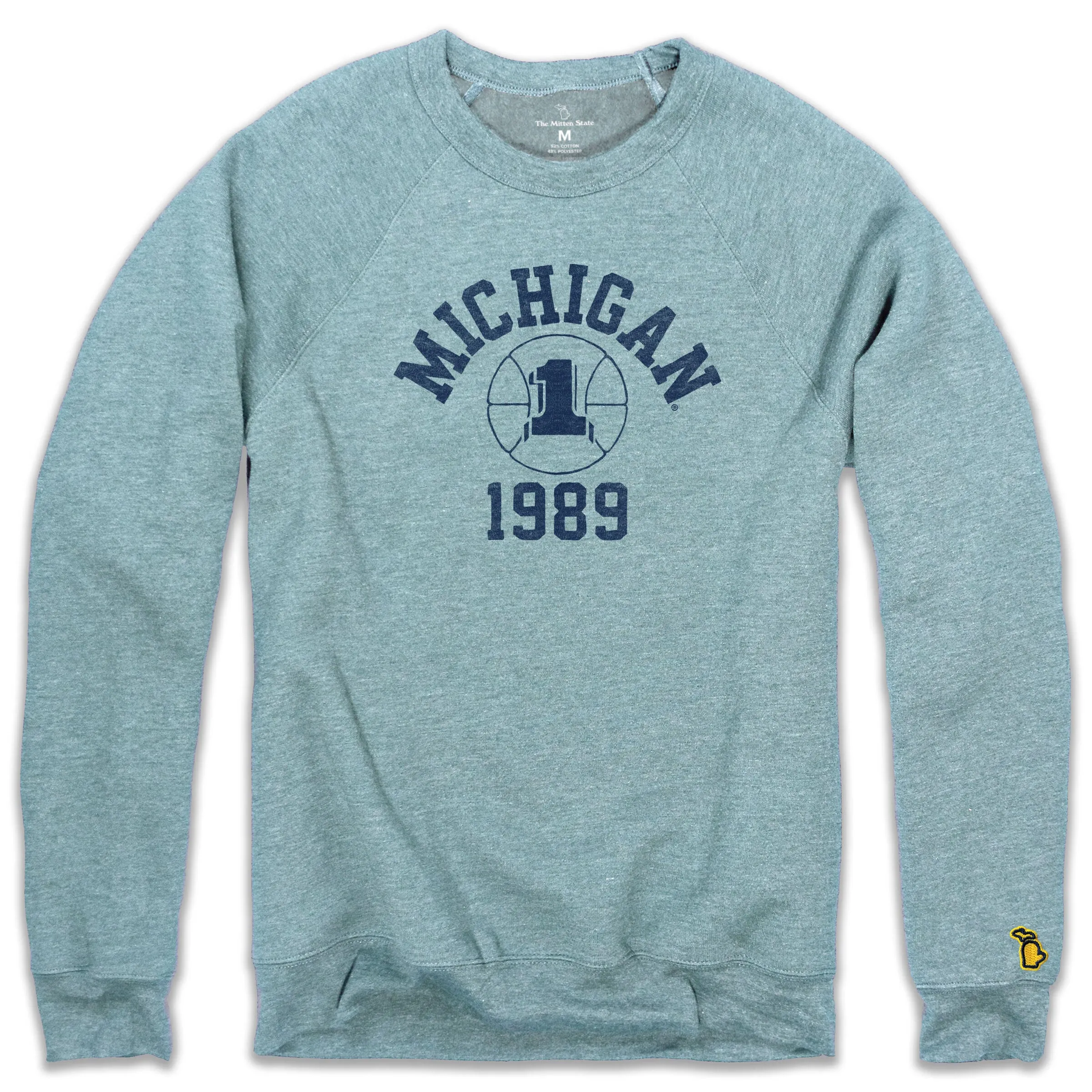 UOFM - '89 BASKETBALL FLEECE SWEATSHIRT (UNISEX)