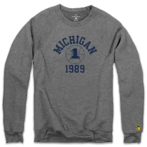 UOFM - '89 BASKETBALL FLEECE SWEATSHIRT (UNISEX)