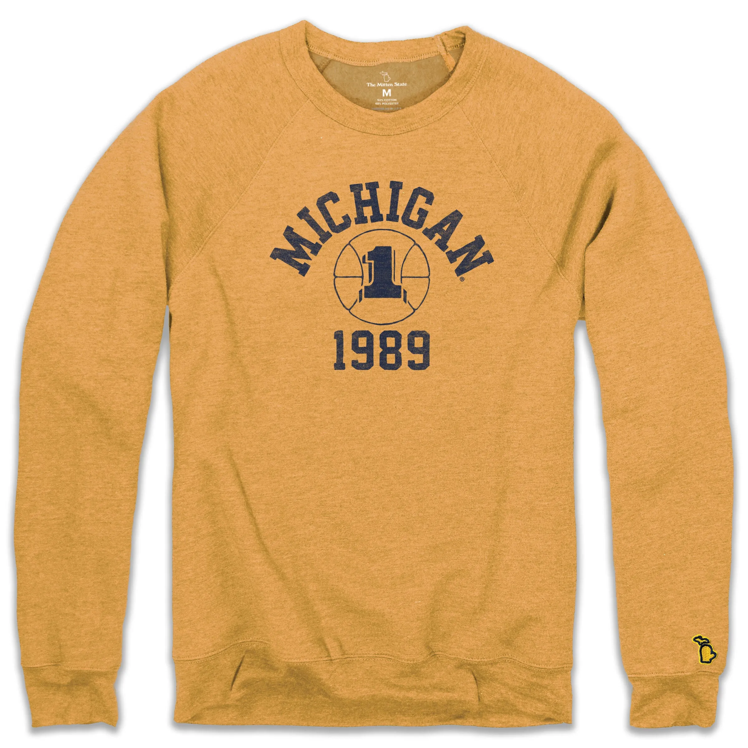 UOFM - '89 BASKETBALL FLEECE SWEATSHIRT (UNISEX)