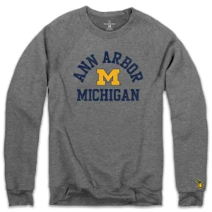 UofM - ANN ARBOR FLEECE SWEATSHIRT (UNISEX)