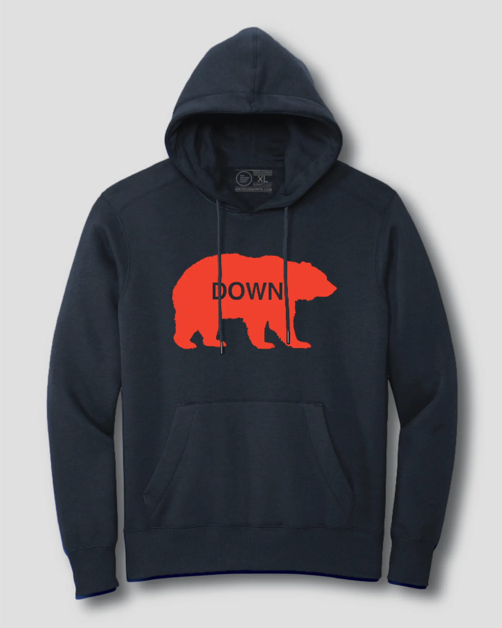 WALKING BEAR DOWN (HOODED SWEATSHIRT)