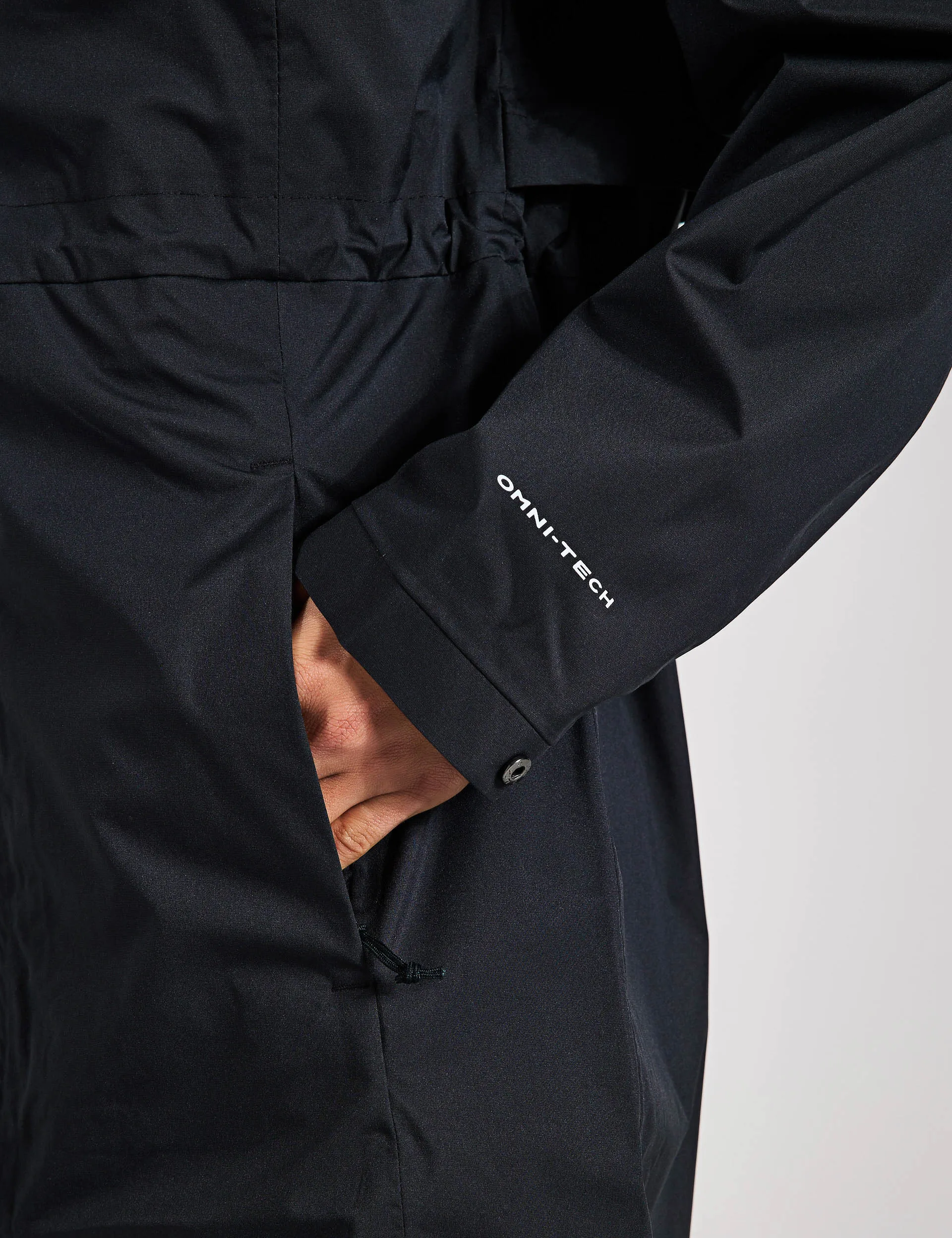 Weekend Adventure II Long Waterproof Jacket - Black