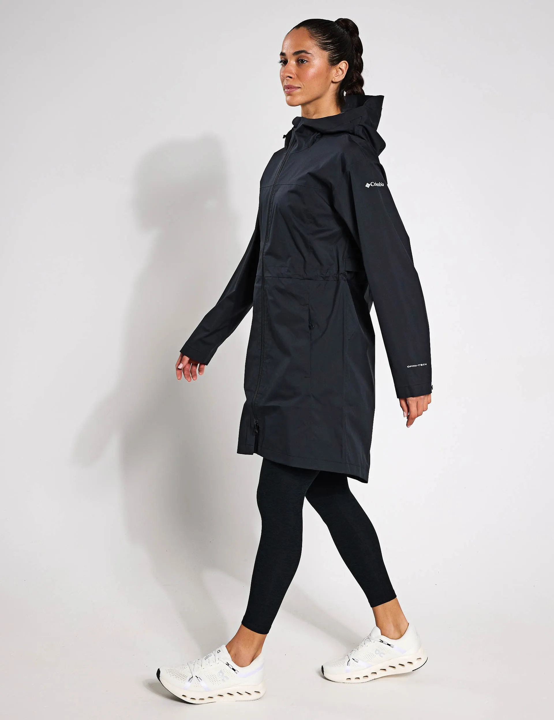 Weekend Adventure II Long Waterproof Jacket - Black