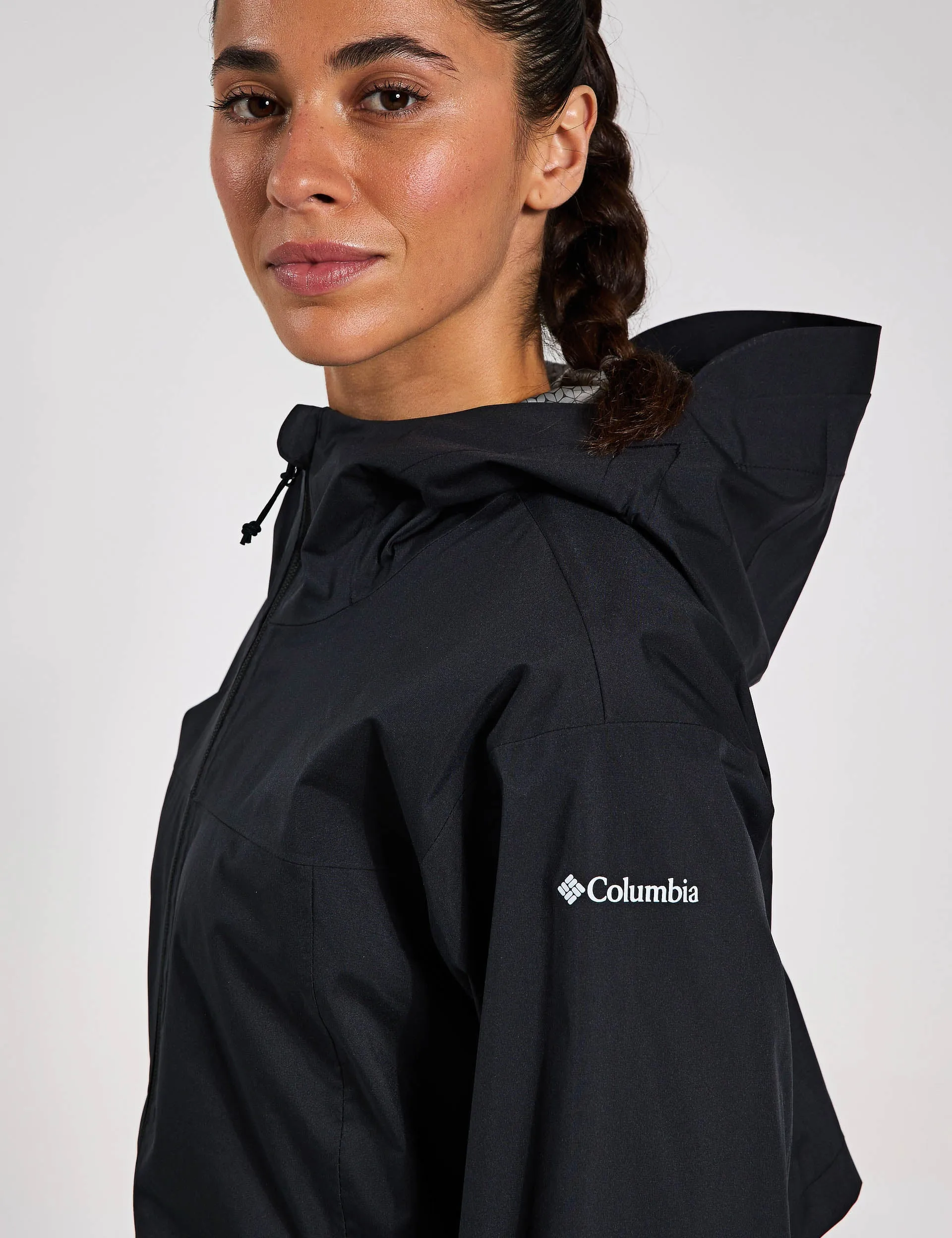 Weekend Adventure II Long Waterproof Jacket - Black