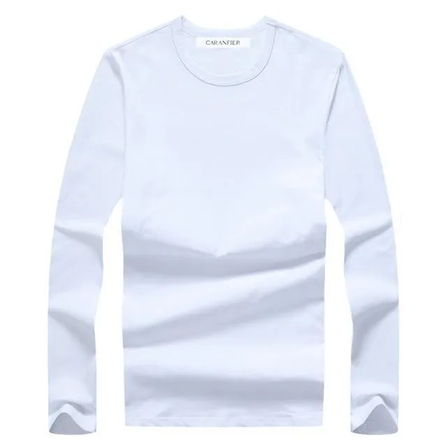 West Louis™ Cotton Male Long Sleeves Shirt