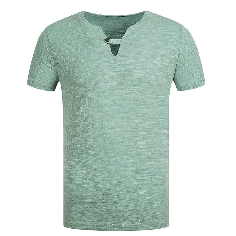West Louis™ Fashion V-neck Collar Summer T-Shirt