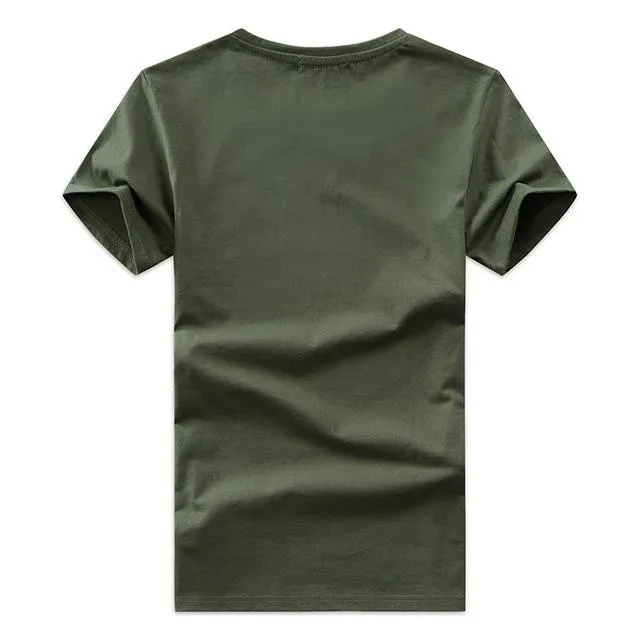 West Louis™ Men V-Neck T-Shirt