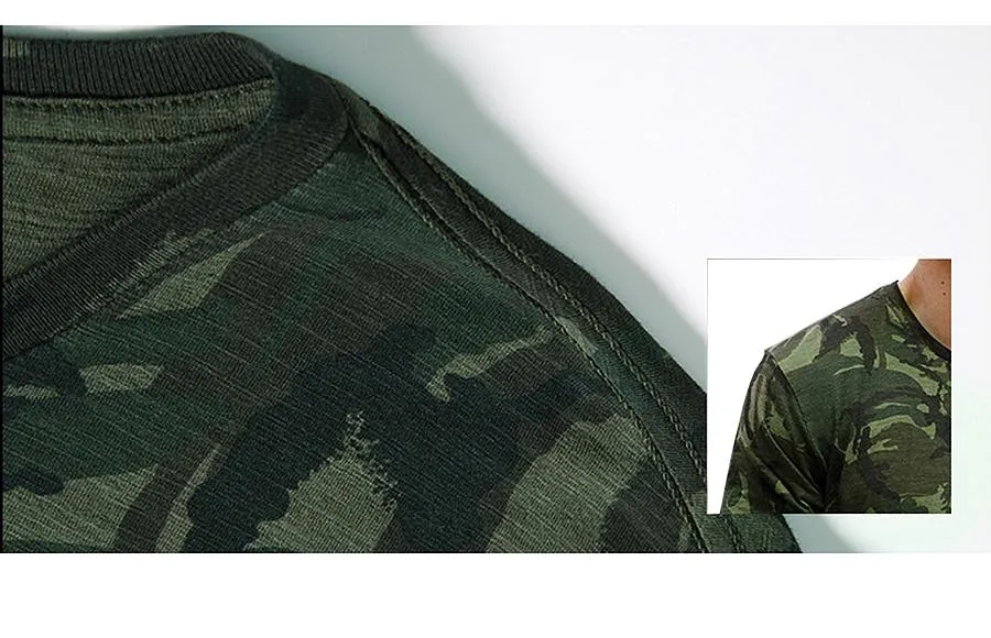 West Louis™ Summer Camouflage Print Fashion T-Shirt